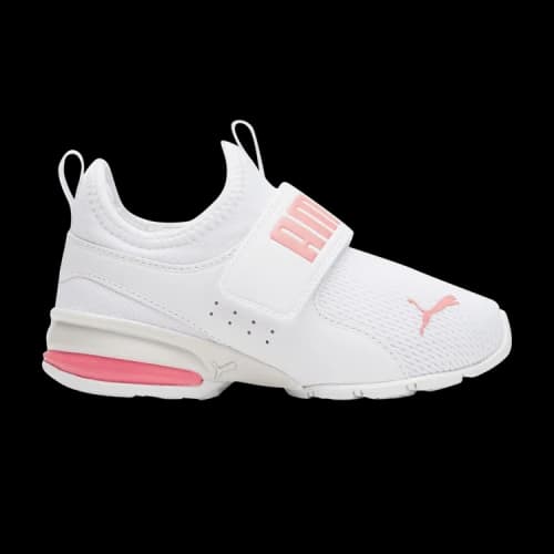 PUMA Axelion Slip-On Little Kid 'White Carnation Pink'