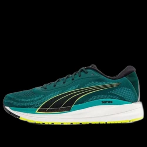 PUMA Magnify Nitro Knit 'Green Gold Gray'