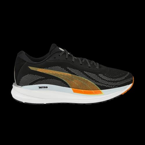 PUMA Magnify Nitro Knit 'Black Orange Brick'