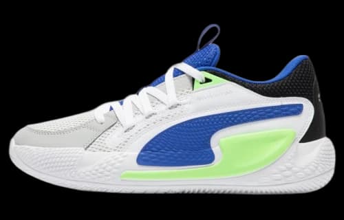 PUMA Court Rider Chaos Basketball Shoes 'Future Blue-Green Glare'