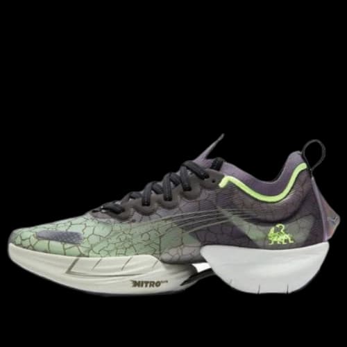 PUMA Fast-R Nitro Elite Black Tortoise 'Green Grey'