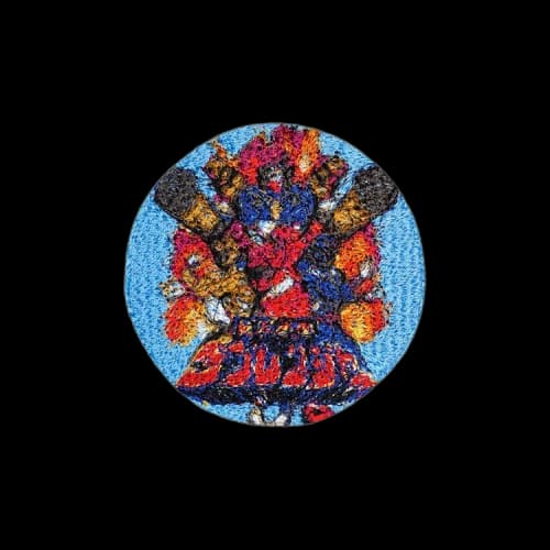 Doublet Embroidery Badge 'Light Blue'