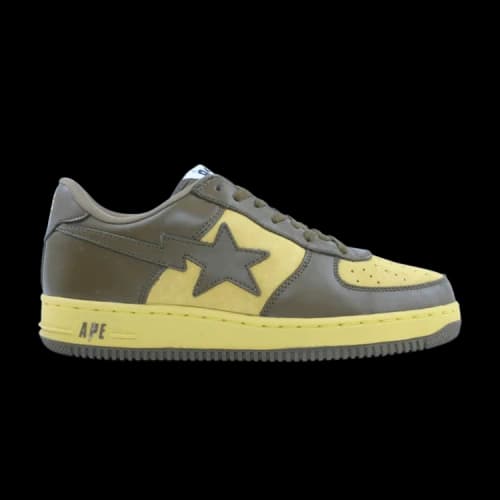 Bapesta FS-001 Low 'Olive Yellow'