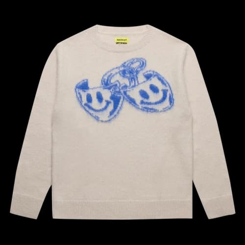Market Smiley Chain Sweater 'Cream'