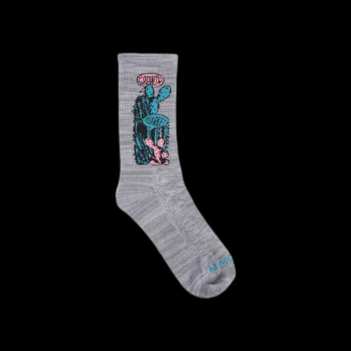 Market Growth Market Cactus Sock 'Blue'