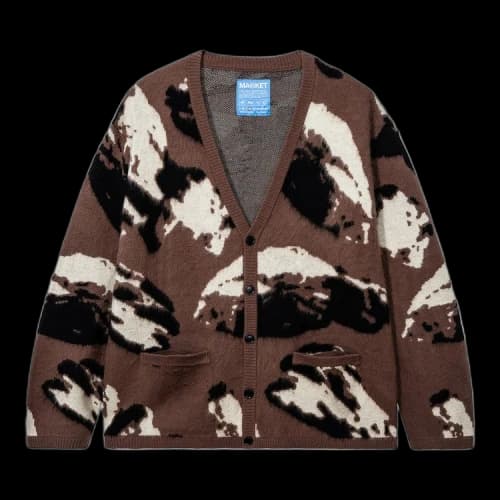 Market Talus Cardigan 'Acorn'