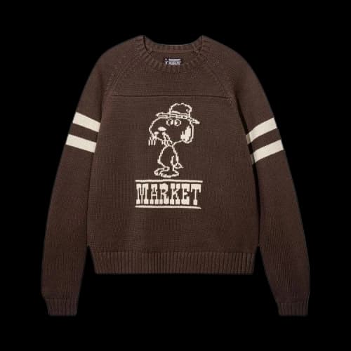 Market Peanuts Spike Knit Sweater 'Brown'