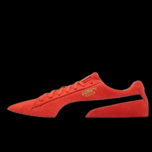 PUMA Fusion Suede For All Time LE Golf Shoes 'Red White'