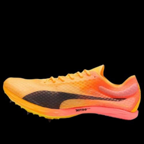 PUMA EvoSPEED Distance NITRO Elite+ 4 Cleats 'Orange Black'