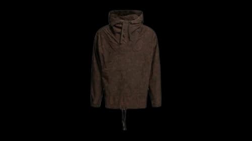 Beams Plus Striped Crewneck T-shirt Brown