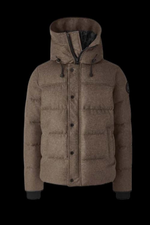 Canada Goose MacMillan Wool Parka Quicksand Melange