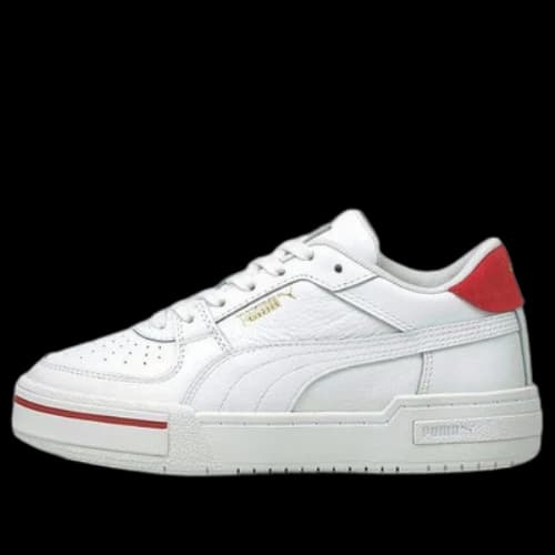 (GS) PUMA Ca Pro Heritage Casual Board Shoes White/Red
