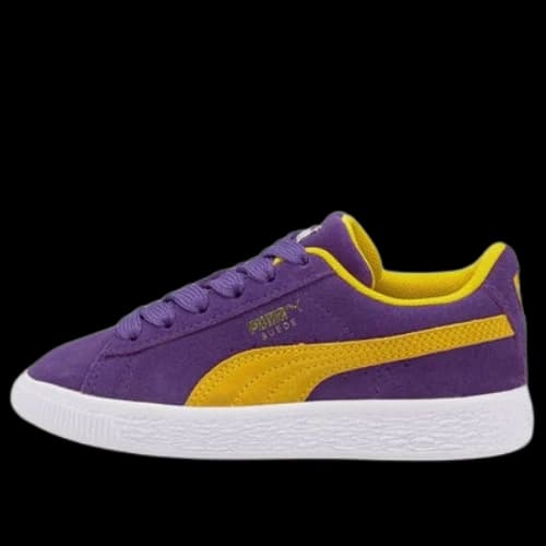 (PS) PUMA Suede Teams Leisure Board Shoes Purple