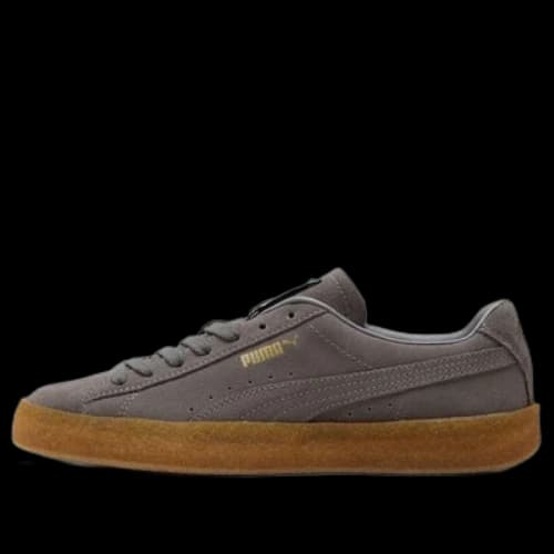 PUMA Suede Crepe Leisure Board Shoes Grey