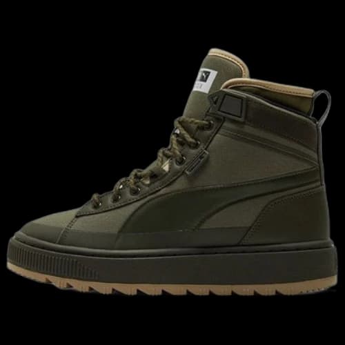 PUMA Unisex Suede Mid WTR Sneakers Green