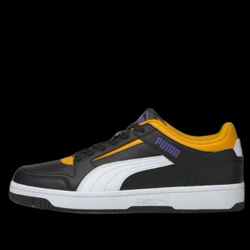 PUMA Rebound Joy 'Black Yellow. White'