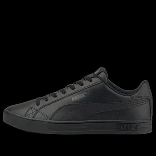PUMA Unisex Smash Vulc V3 Low-Top Sneakers Black