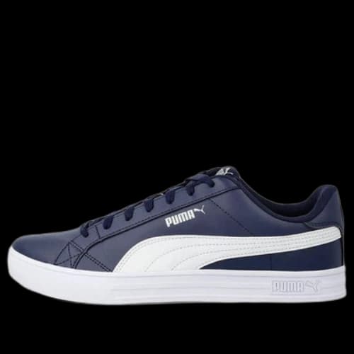 PUMA Smash Vulc V3 Retro Low Tops Casual Skateboarding Shoes Unisex Blue