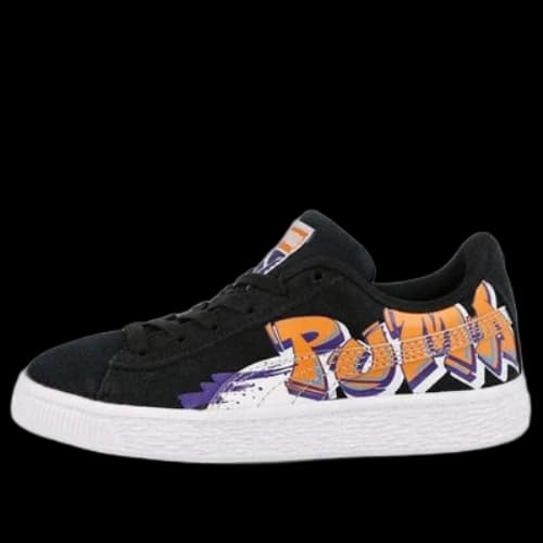 (PS) PUMA Suede Street Art Sneakers Black