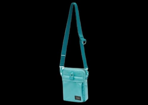 Porter Vertical Shoulder Bag Turquoise