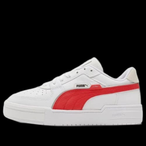 PUMA CA Pro Tech Leisure Shoes White/Red