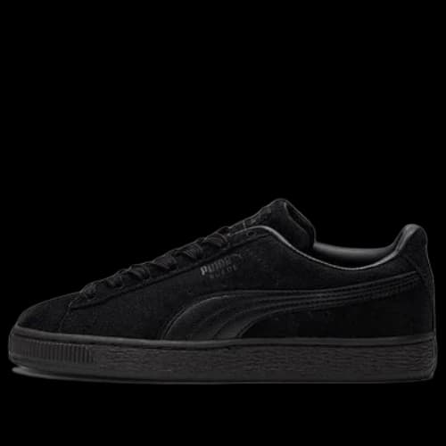 (PS) PUMA Suede Classic Lifestyle Casual Board Shoes Black