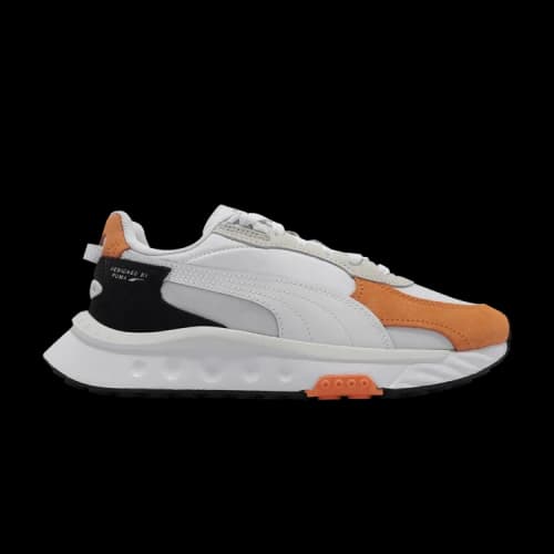 PUMA Wild Rider Rollin 'White Vibrant Orange'