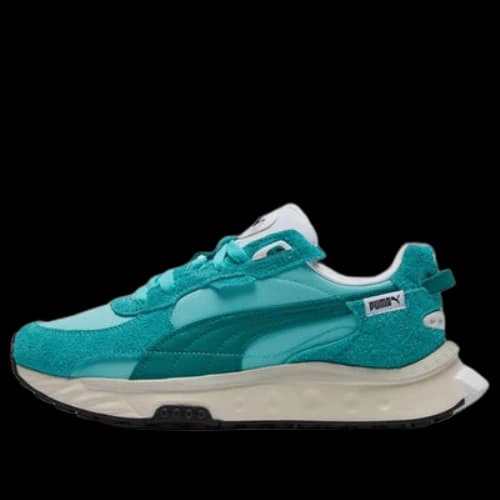 PUMA Wild Rider Vintage Running Shoes Green