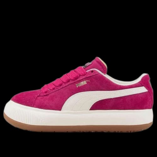 PUMA Suede Mayu Up 'Wine Red Creamwhite' (Women's)