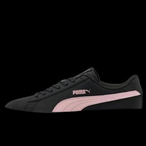 PUMA Smash Casual Board Shoes Buck Black/Pink (Women's)