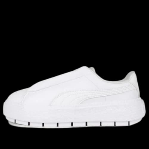 PUMA Basket Platform Tracing Light Sneakers White
