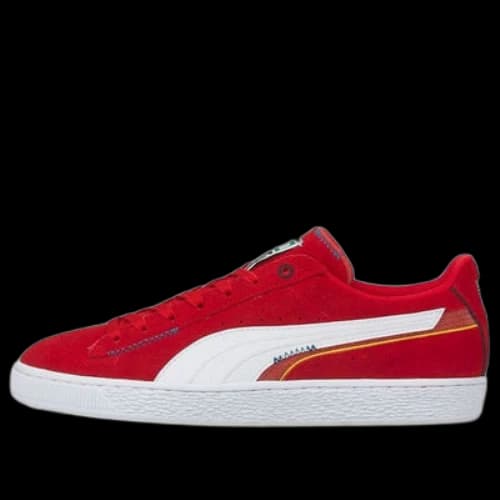 PUMA Suede Displaced 'Red White'