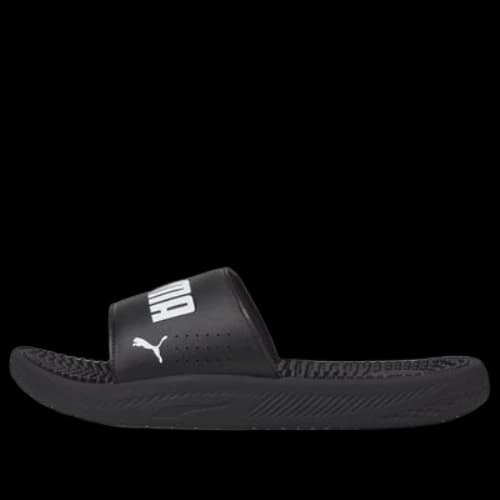 PUMA Softride Slide Massage Slides 'Black White'
