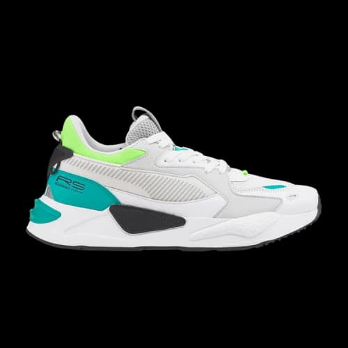 PUMA RS-Z Core 'White Harbor Mist Spectra Green'