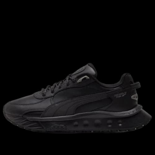PUMA Wild Rider Reflective Black Running Shoes Black