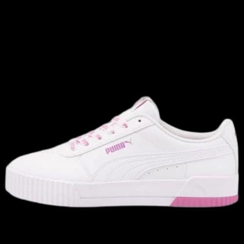 PUMA Carina Logomania Kadin Sneakers White/Red/Pink (Women's)