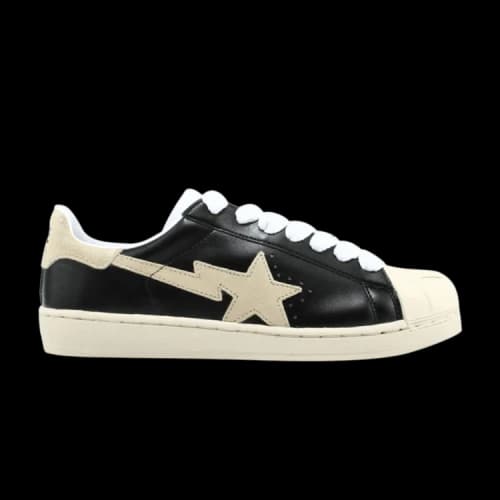 BAPE Skullsta FS-004 Low 'Black Beige'