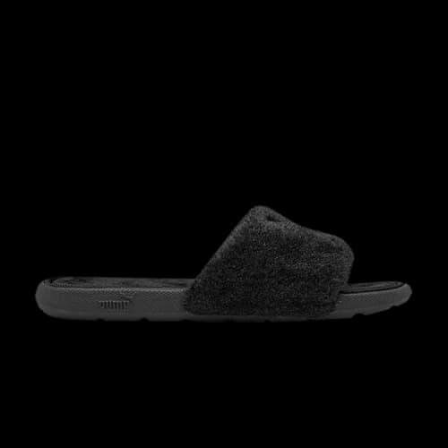 PUMA Cool Cat Sport Slide Jr 'Fluffy - Black'