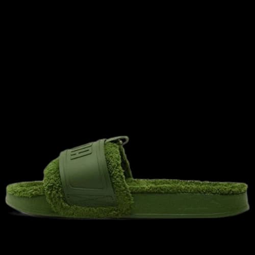 PUMA Leadcat Ylm Slide Winter Slipper Green