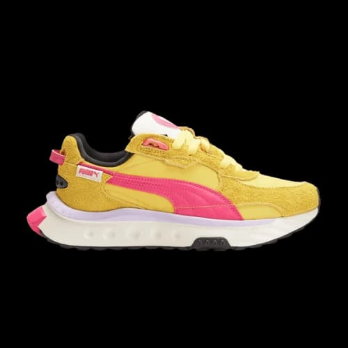 Puma Wild Rider Vintage 'Super Lemon Glowing Pink' (Women's)