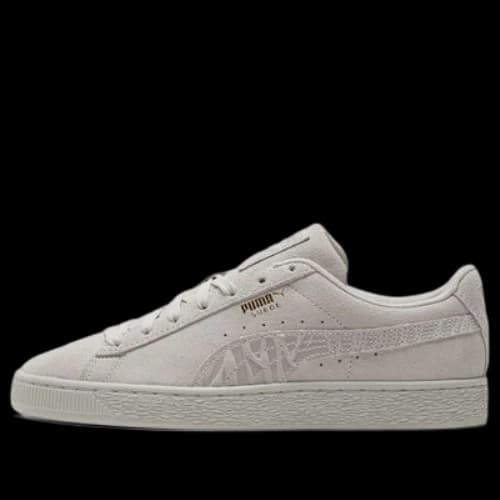 PUMA Suede Mono Deboss Casual Skateboarding Shoes Unisex Gray