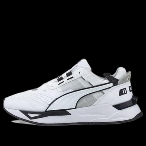 PUMA Mirage Sport Tech B+W Trainers 'White Silver'