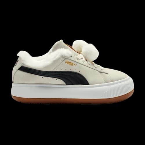 PUMA Suede Mayu 'Fur - Whisper White Black' (Women's)