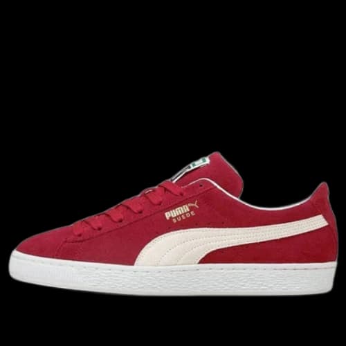 PUMA Suede Classic Xxi Minimalistic Cozy Retro Casual Skate Shoes Unisex Wine Red