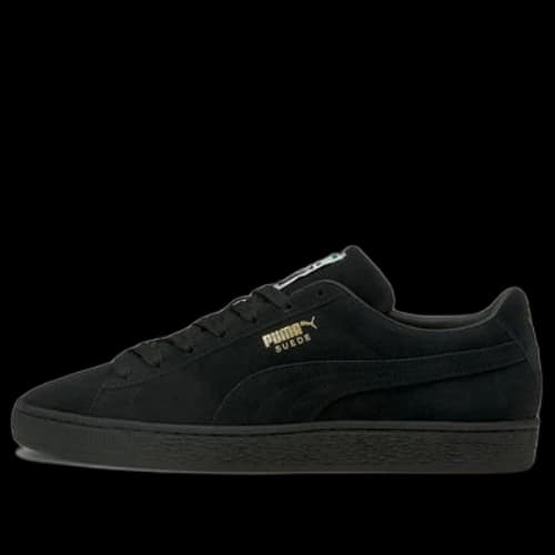 PUMA Suede Classic Xxi Minimalistic Cozy Retro Casual Skateboarding Shoes Unisex Black