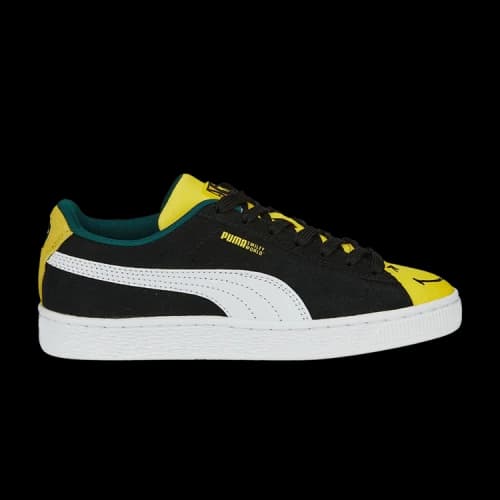 Puma SmileyWorld x Suede Big Kid 'Black Vibrant Yellow'