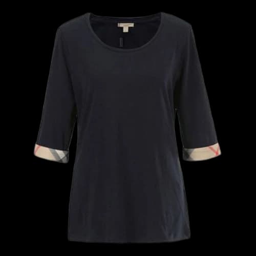 Burberry SS21 Plaid Short Sleeve Blue