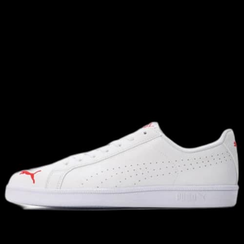 PUMA Smash Cat Purf FS SL 'White Red'