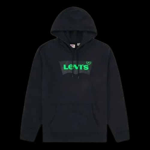 To Be Defined Levis Hooded Alphabet Printing Black