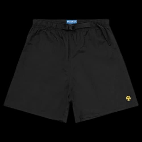 Market Smiley Tech Shorts 'Black'